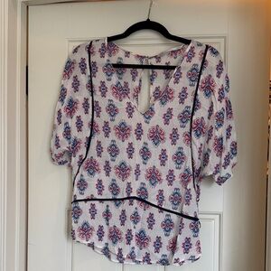 Zara Trafaluc Viscous Blouse - XS